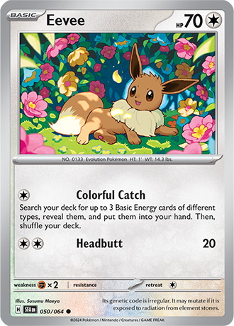 Eevee - 050/064 (SFA) Common - Near Mint