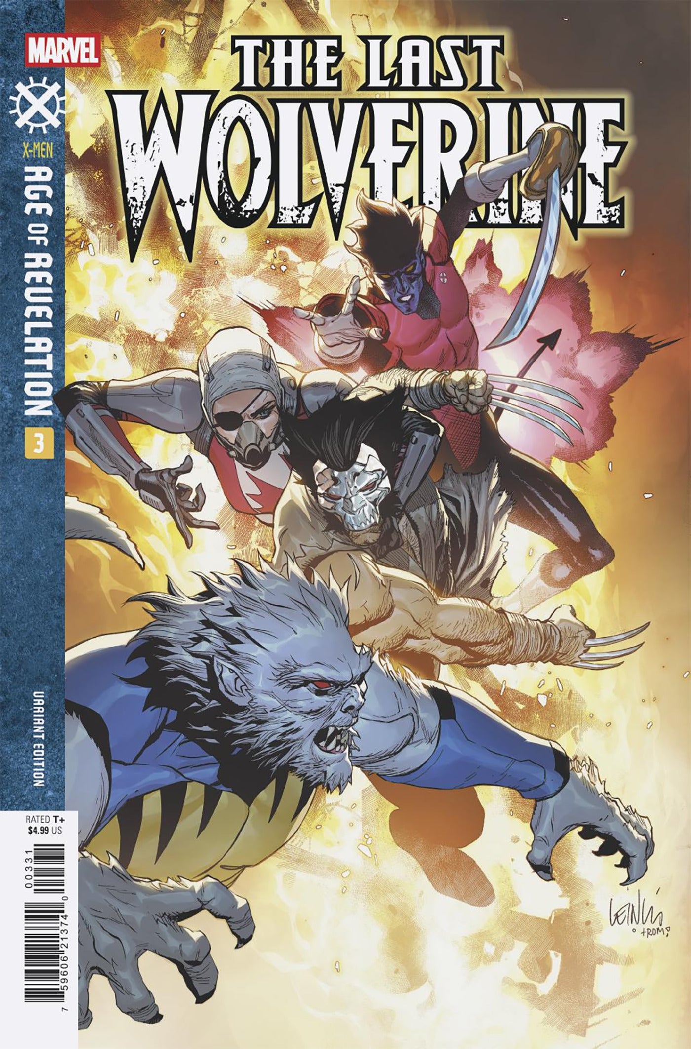 THE LAST WOLVERINE #3 LEINIL YU VARIANT [AOR]
