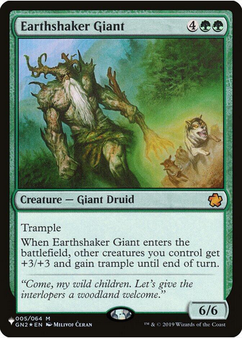 Earthshaker Giant (GN2-R-LIST)