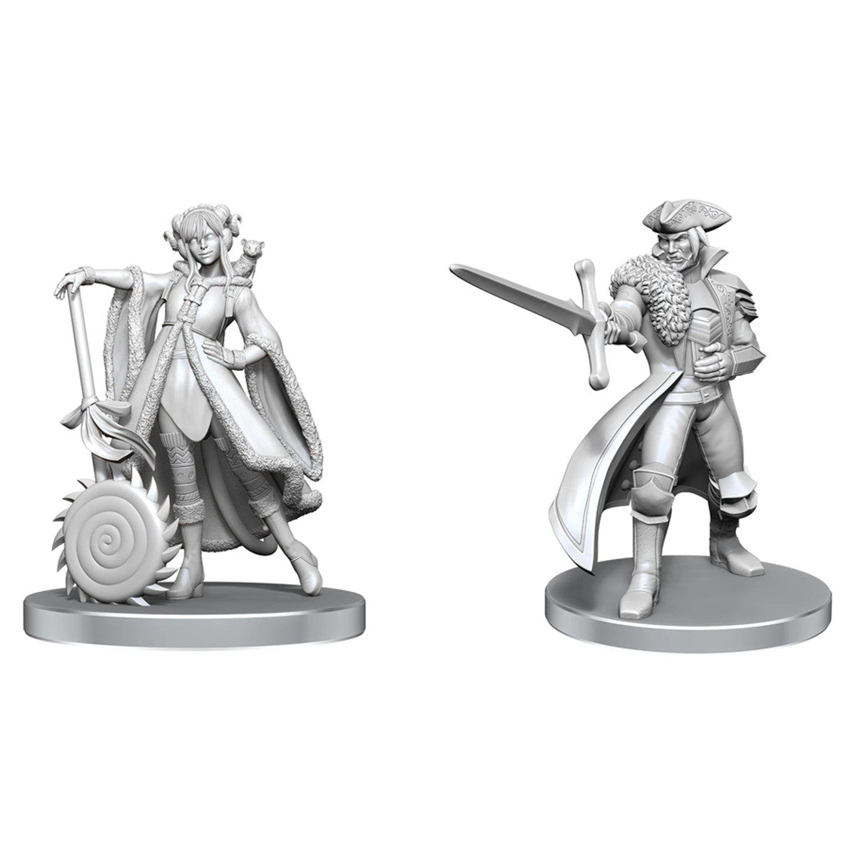 Critical Role: Unpainted Miniatures - Jester Lavorre & Fjord Stone (90791)