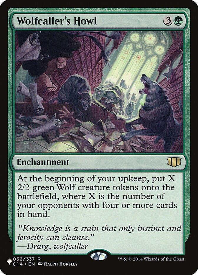 Wolfcaller's Howl (C14-R-LIST)