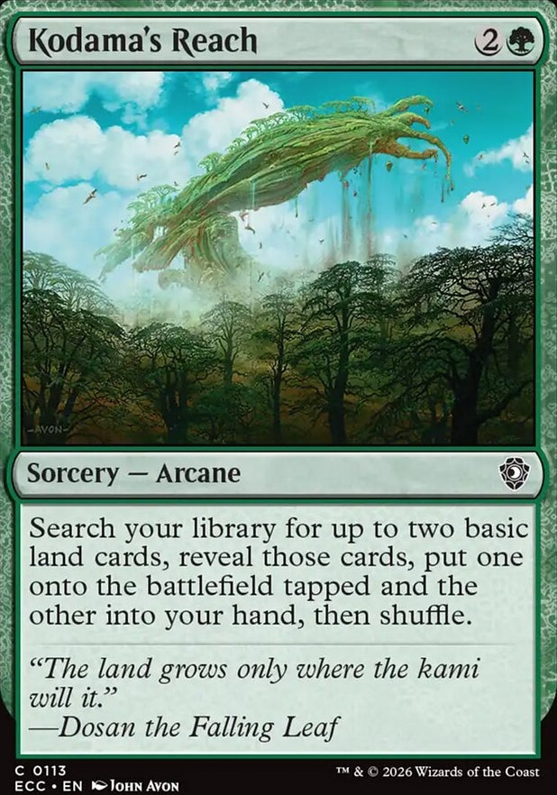 Kodama's Reach [ #0113 ] (ECC-C)