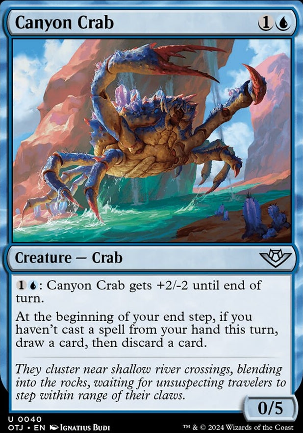 Canyon Crab [#0040] (OTJ-U-FOIL)