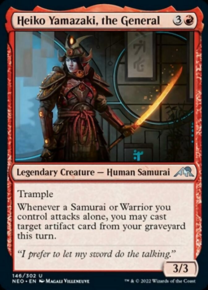 Heiko Yamazaki, the General [ #146/302 ] (NEO-U)