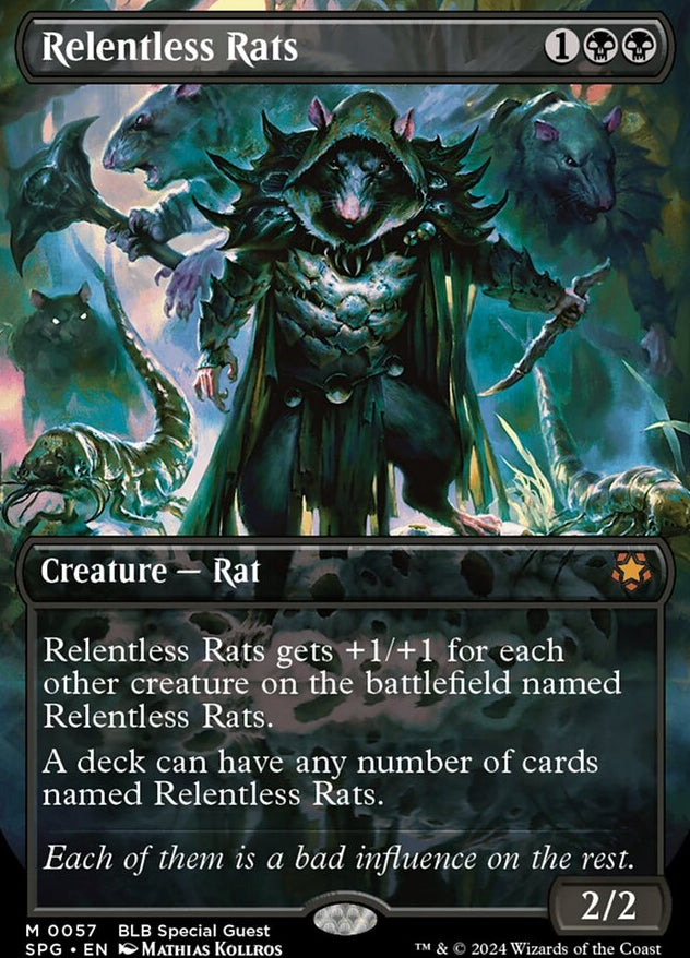 Relentless Rats [#0057] (SPG-BLB-M-FOIL)