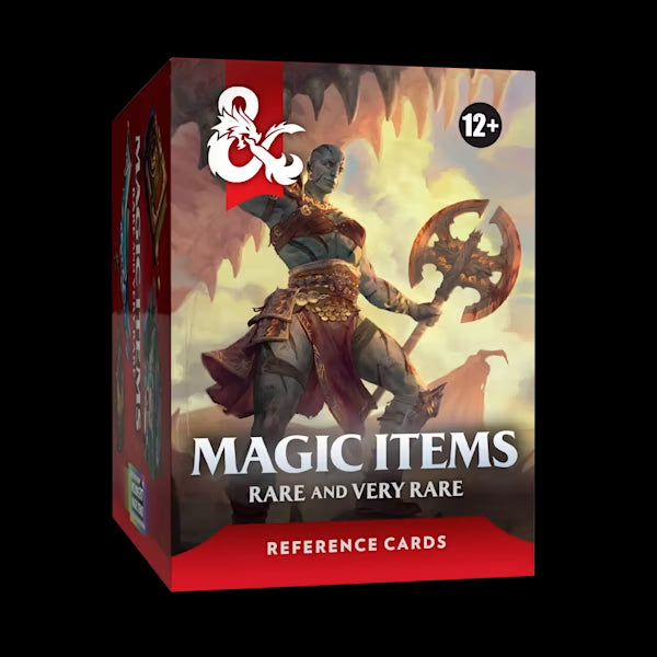 D&D 5E 2024: Reference Cards - Magic Items: Rare and Very Rare