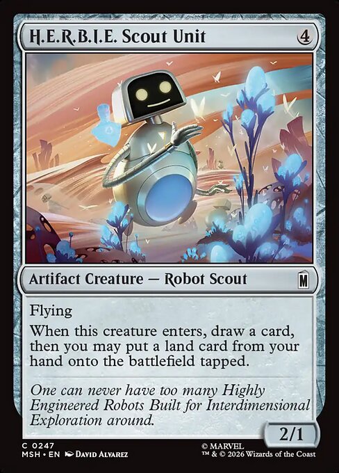 H.E.R.B.I.E. Scout Unit [ #0247 ] (MSH-C)