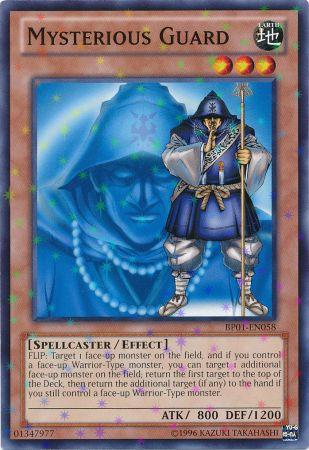 Mysterious Guard (Starfoil) (BP01-EN058) Starfoil Rare - Near Mint Unlimited