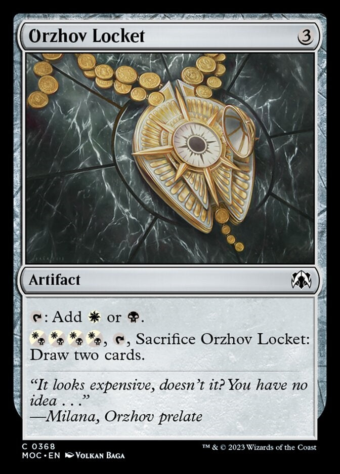 Orzhov Locket [#0368 Reprint] (MOC-C)