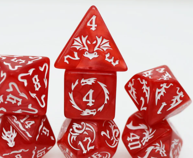 Drake's Flight: Inferno RPG Dice Set