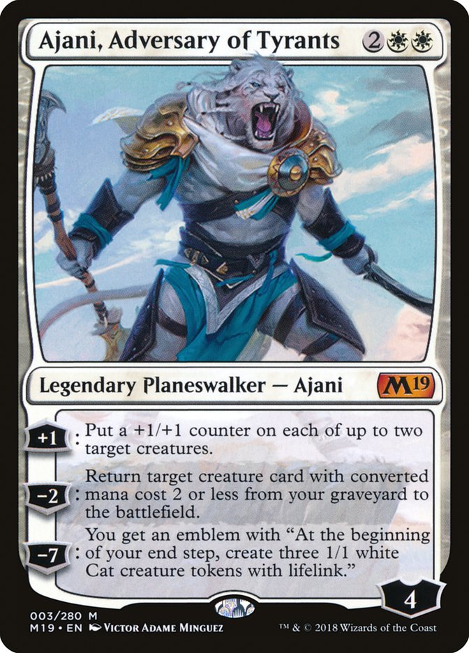 Ajani, Adversary of Tyrants (M19-M)