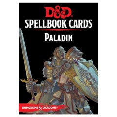 D&D 5E: Spellbook Cards - Paladin Deck (USED)