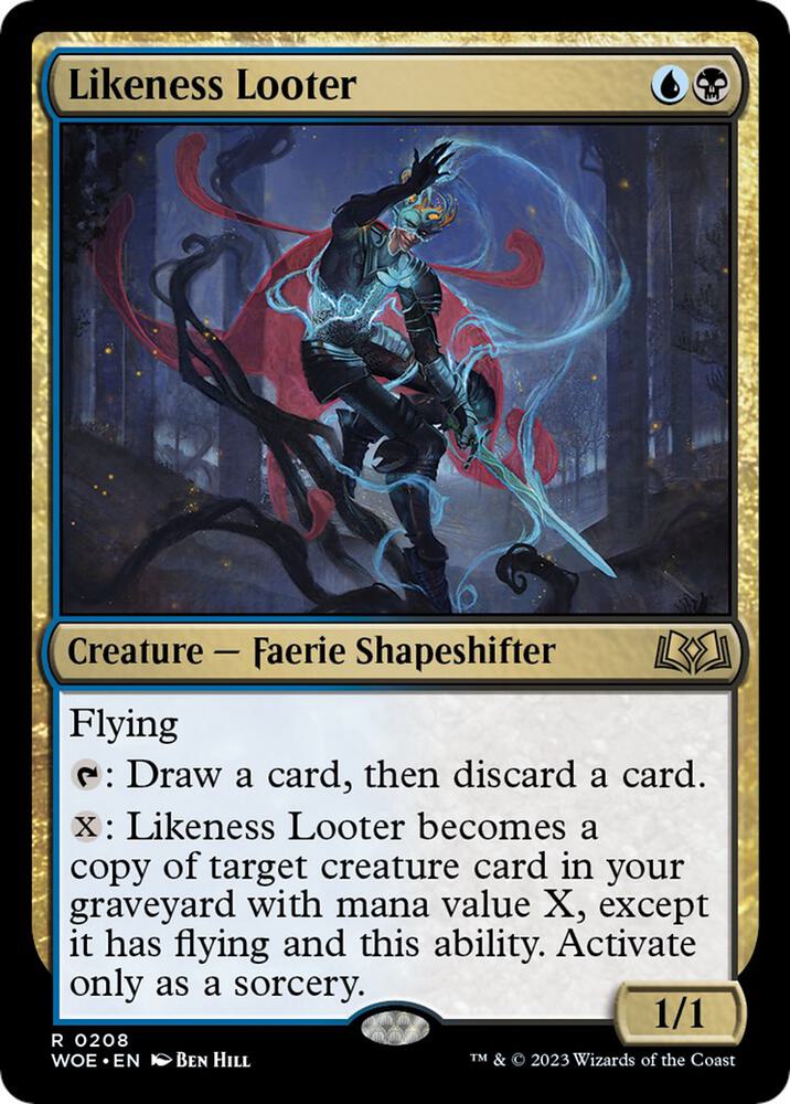 Likeness Looter [#0208] (WOE-R-FOIL)