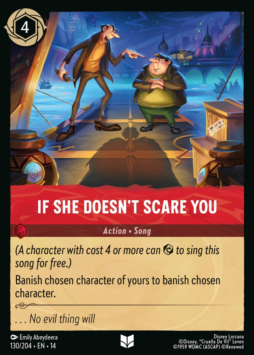 If She Doesn't Scare You (130/204 - Hyperia City) Uncommon