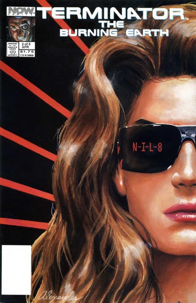 Terminator the Burning Earth (1990 Series) #1-5 Comic Bundle (Complete Series)