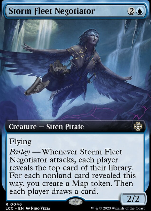 Storm Fleet Negotiator [#0046 Extended Art] (LCC-R)