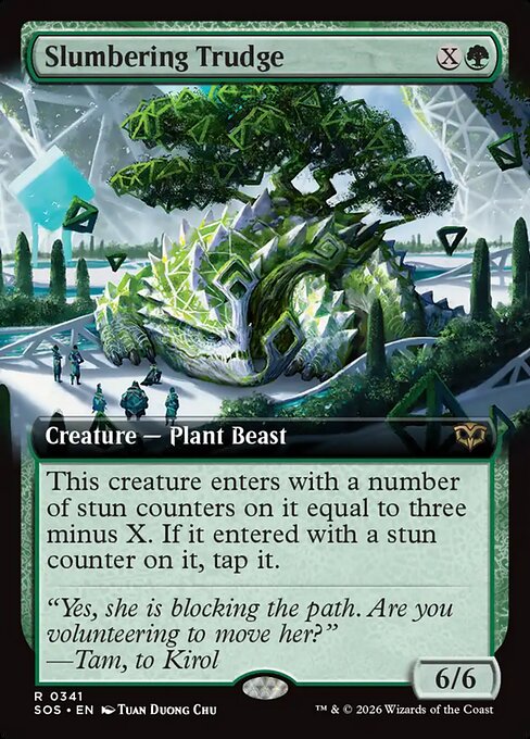 Slumbering Trudge [ #0341 Extended Art ] (SOS-R)
