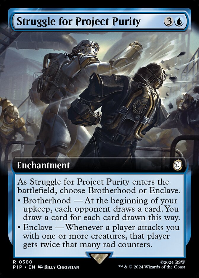 Struggle for Project Purity [#0380 Extended Art] (PIP-R-FOIL) Light Play