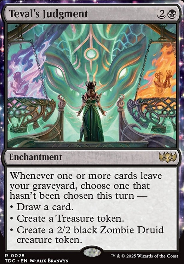 Teval's Judgment [ #0028 ] (TDC-R)
