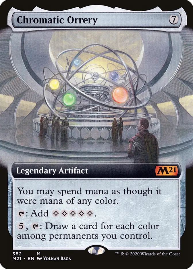 Chromatic Orrery [#382 Extended Art] (M21-M) Lightly Played