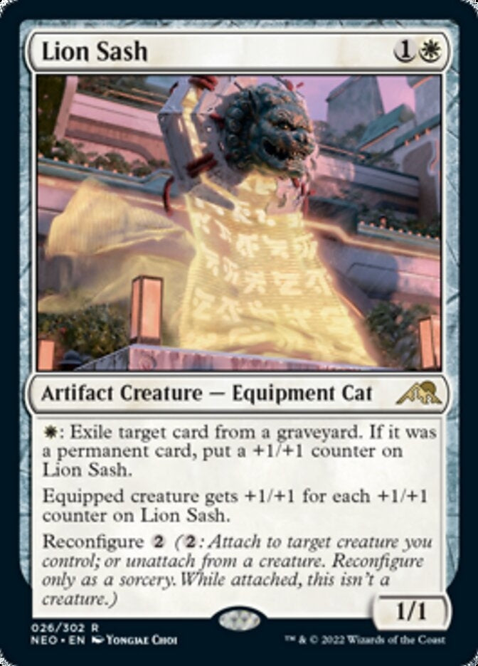 Lion Sash [ #026/302 ] (NEO-R)