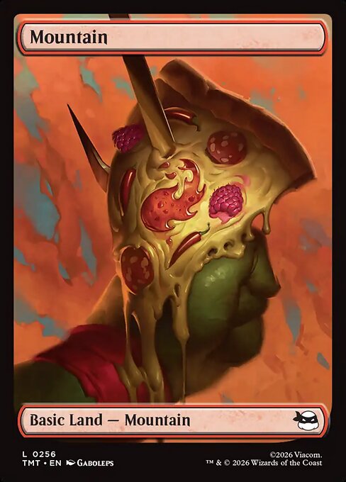 Mountain [ #0256 Pizza Full Art ] (TMT-L)