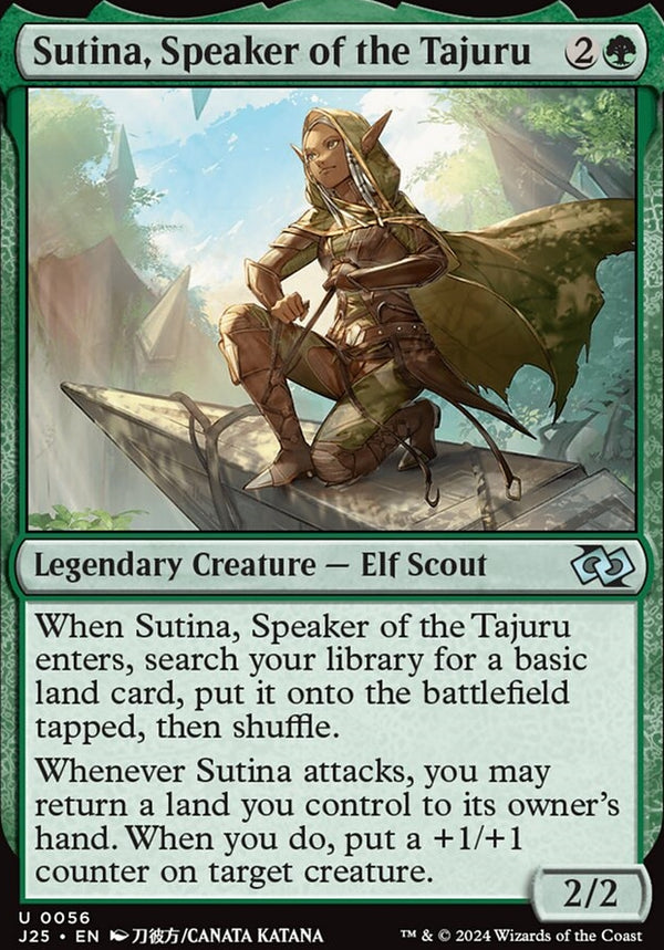 Sutina, Speaker of the Tajuru [#0056 Guest Artists] (J25-U)