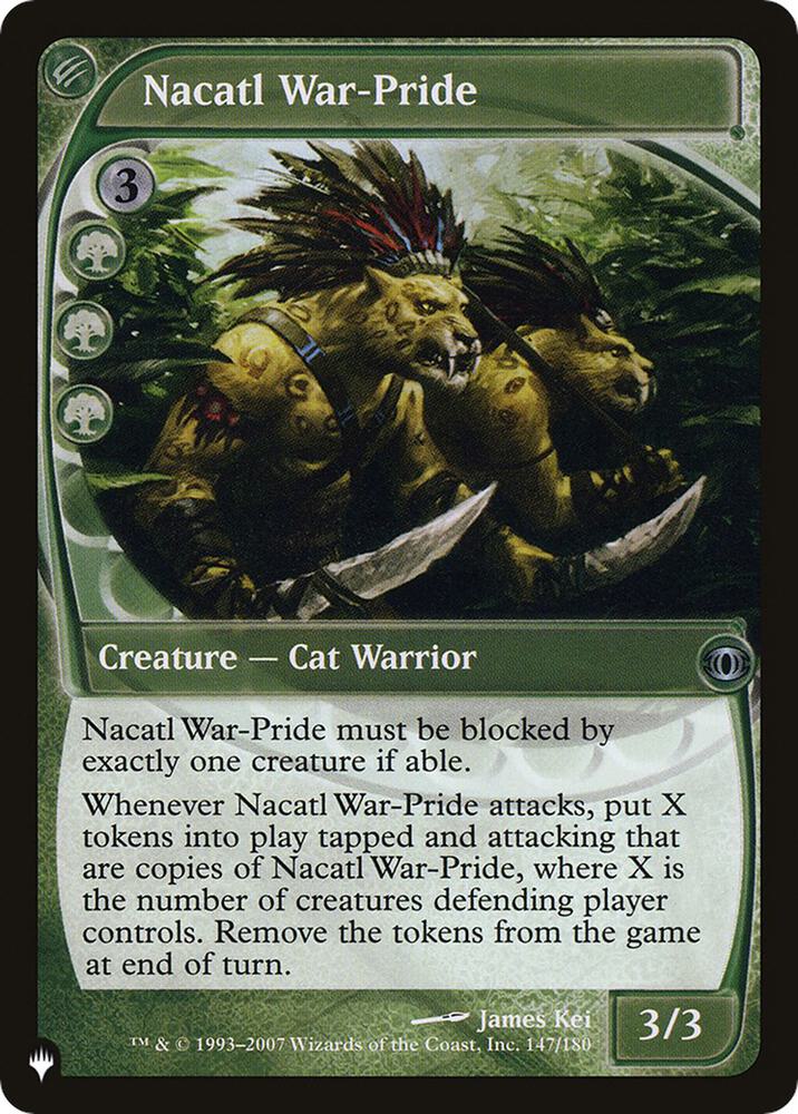 Nacatl War-Pride (FUT-U-LIST)