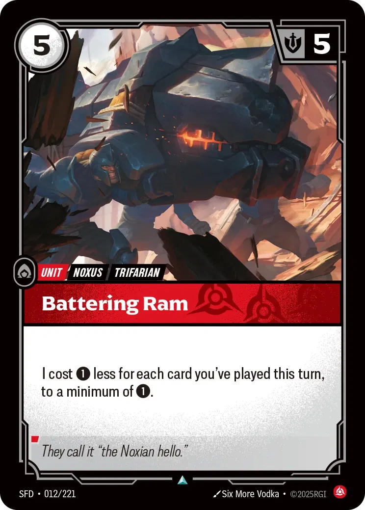 Battering Ram - 012/221 (SFD) Uncommon