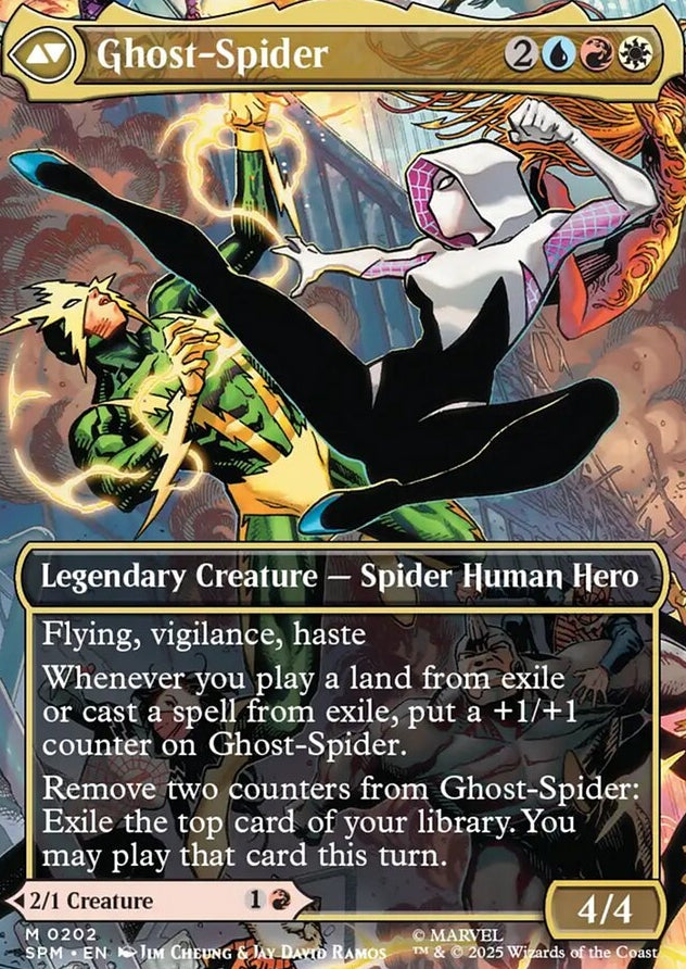 Gwen Stacy // Ghost-Spider [ #0202 Borderless ] (SPM-M)