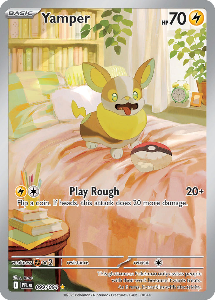Yamper - 099/094 (PFL) Illustration Rare