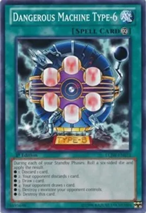 Dangerous Machine Type-6 (LCJW-EN072) 1st Edition Light Play
