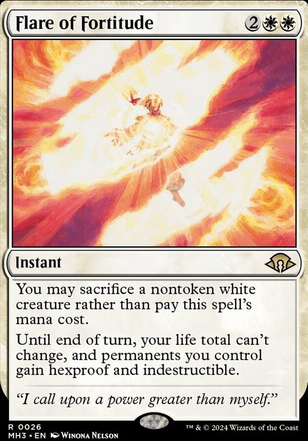 Flare of Fortitude #0026 (MH3-R-FOIL)