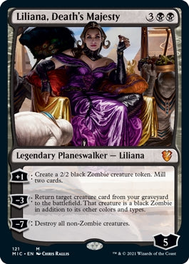 Liliana, Death's Majesty [ #0121 ] (MIC-M)