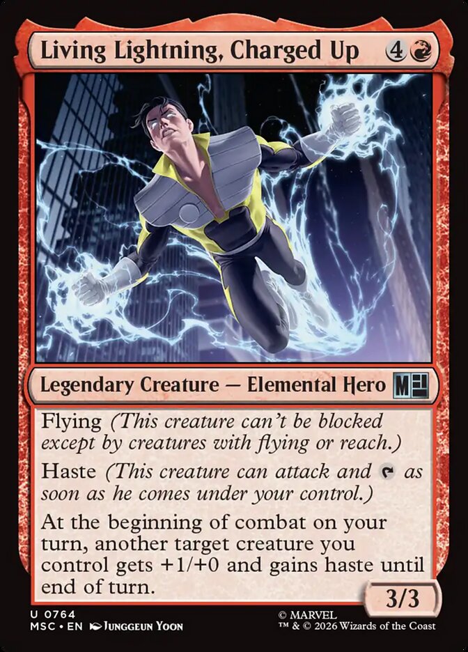 Living Lightning, Charged Up [ #0764 ] (MSC-U)