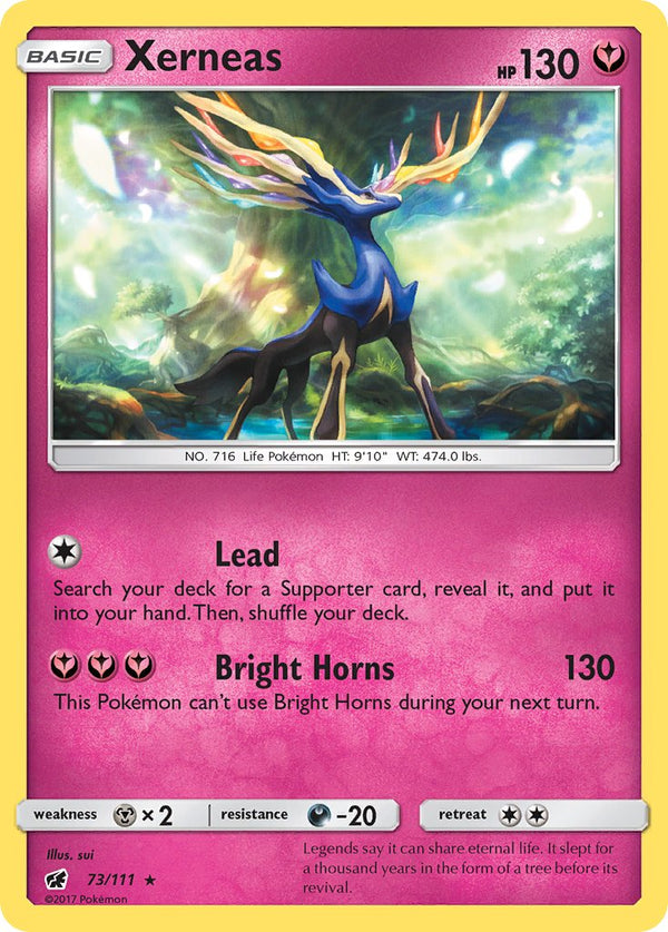 Xerneas - 073/111 (CIN) Holo Rare - Near Mint Holofoil