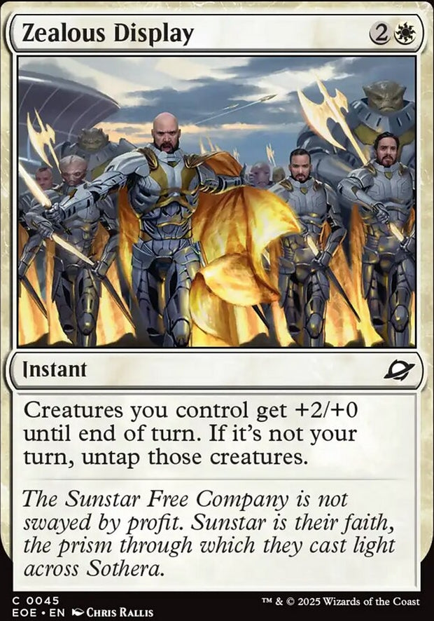 Zealous Display [ #0045 ] (EOE-C)