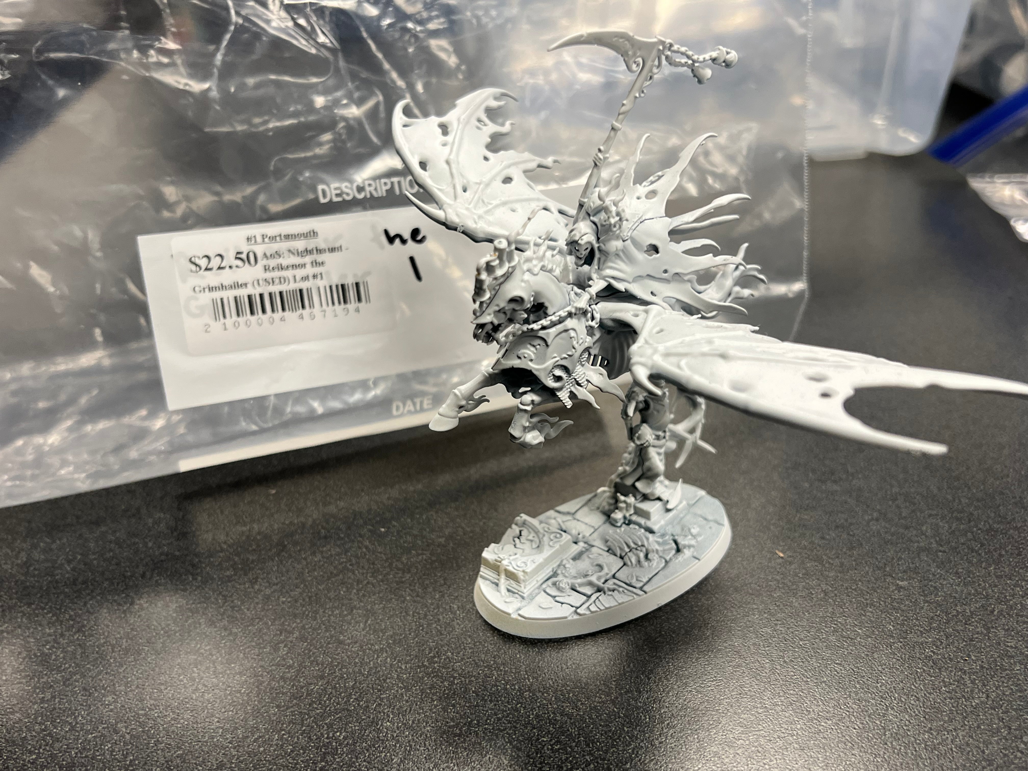 AoS: Nighthaunt - Reikenor the Grimhailer (USED) Lot #1