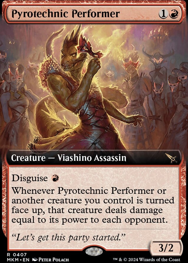 Pyrotechnic Performer [#0407 Extended Art] (MKM-R)