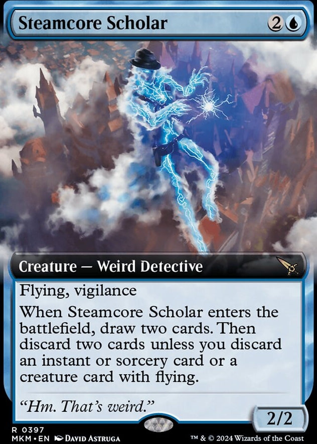 Steamcore Scholar [#0397 Extended Art] (MKM-R-FOIL)