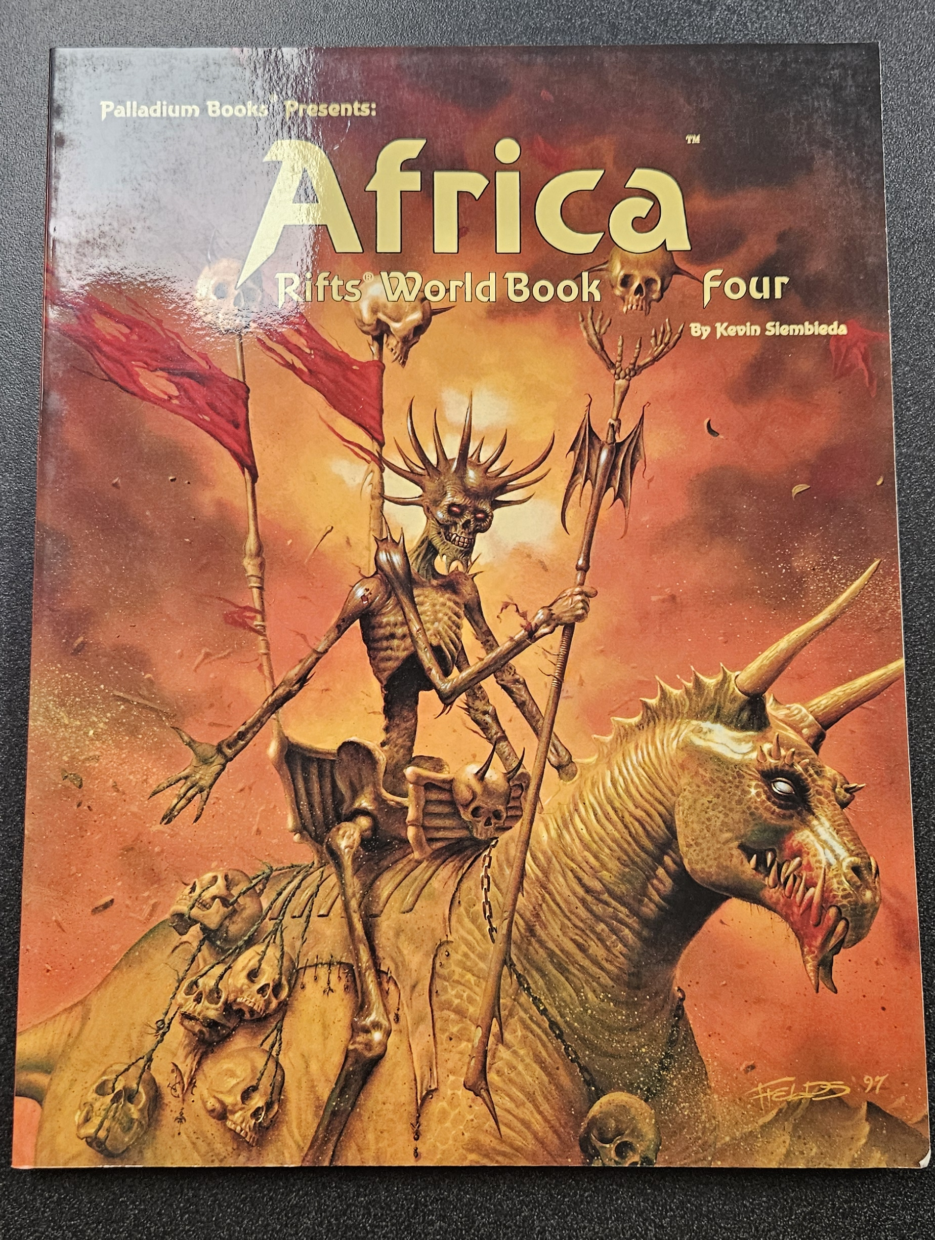 RIFTS World Book 4: Africa (2001) (USED) Fifth Printing