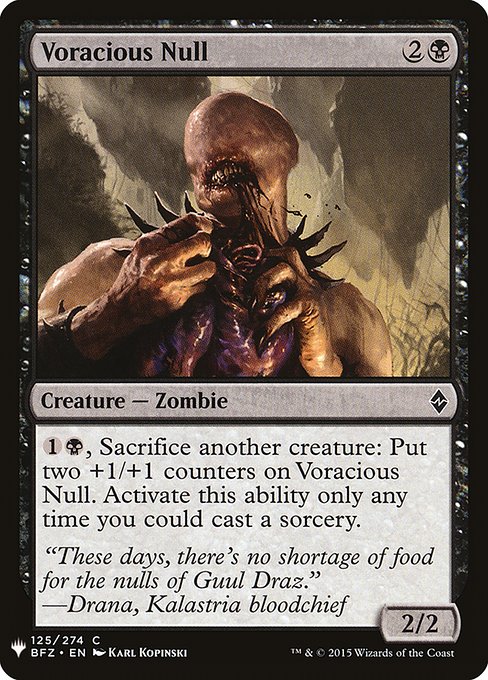 Voracious Null [Mystery Booster #0816] (BFZ-C)