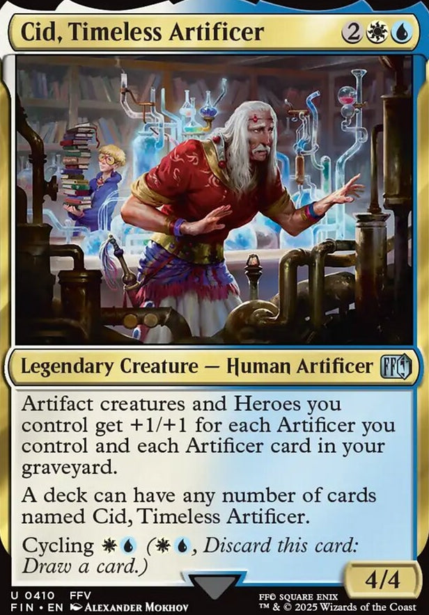Cid, Timeless Artificer [ #0410 Alternate Art Cids ] (FIN-U)