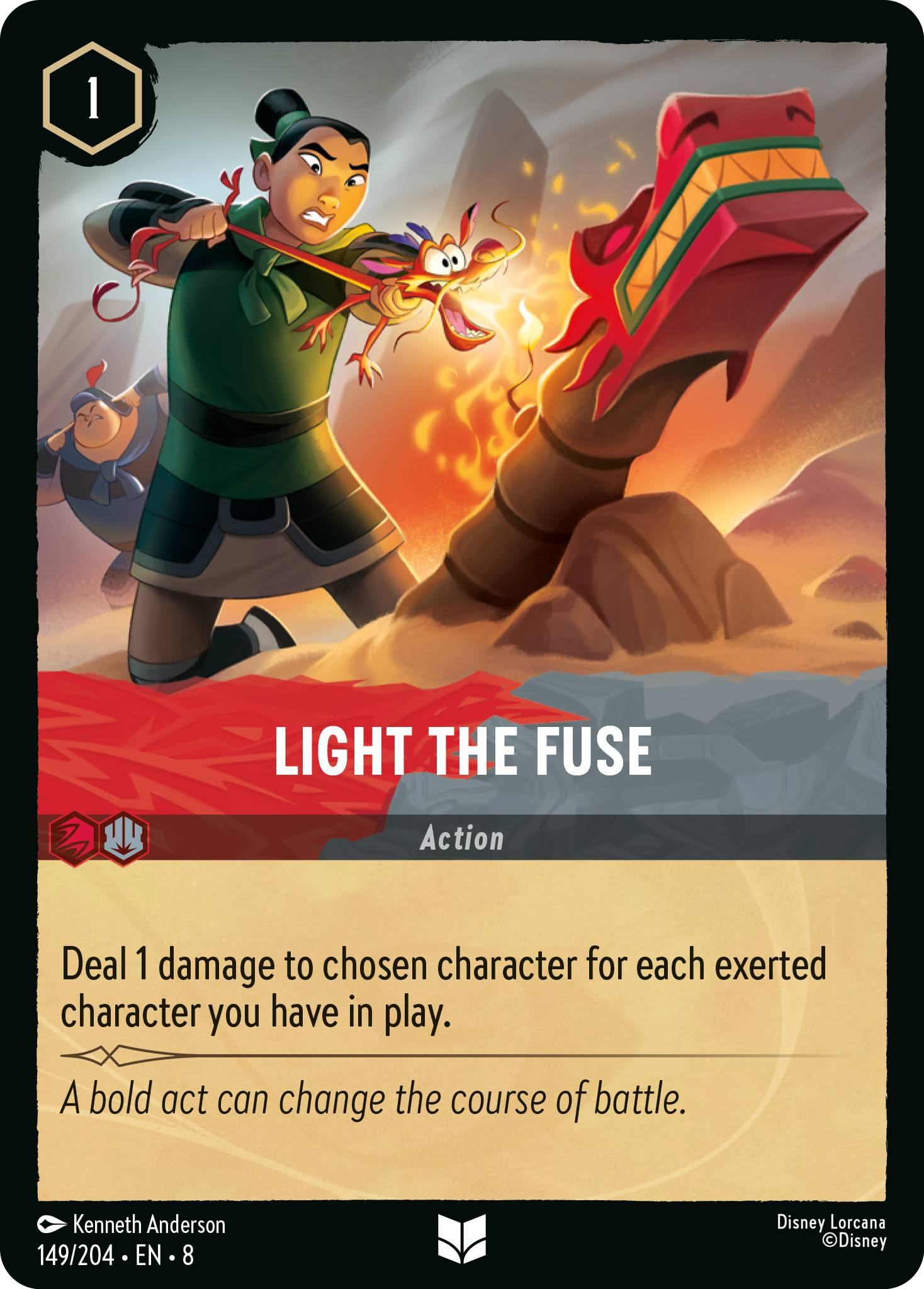 Light the Fuse (Reign of Jafar - 149/204 ) Uncommon