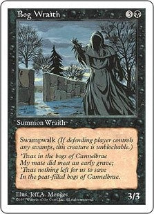 Bog Wraith (5ED-U)