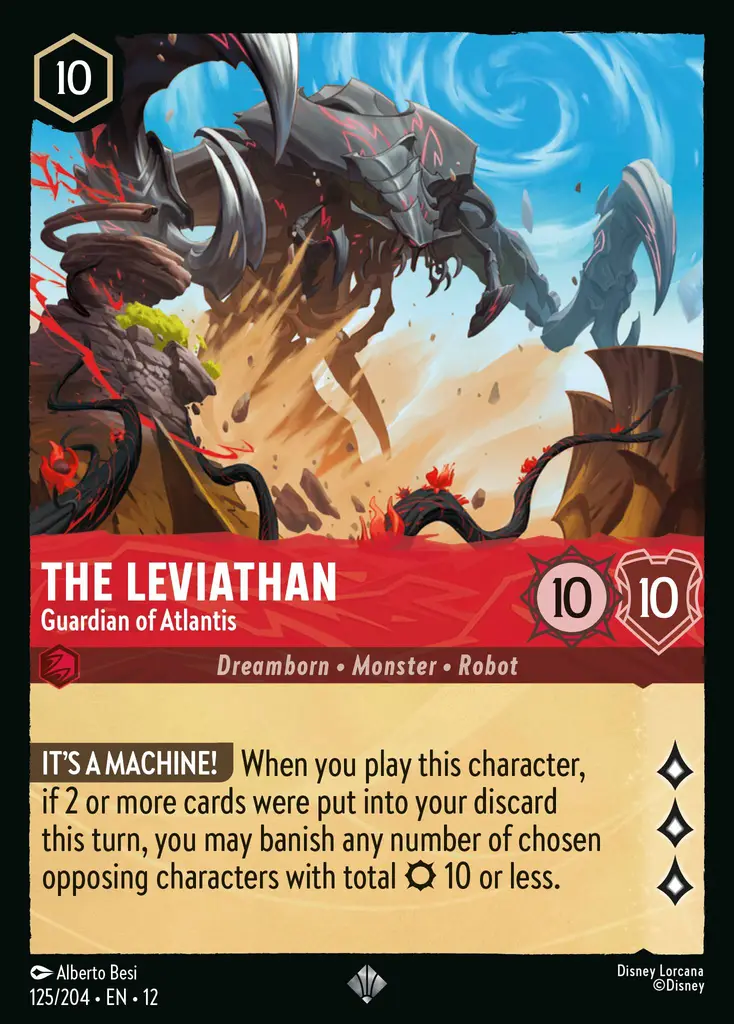 The Leviathan - Guardian of Atlantis (Wilds Unknown - 125/204) Super Rare