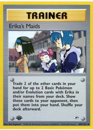 Erika's Maids (109/132) 1st Edition