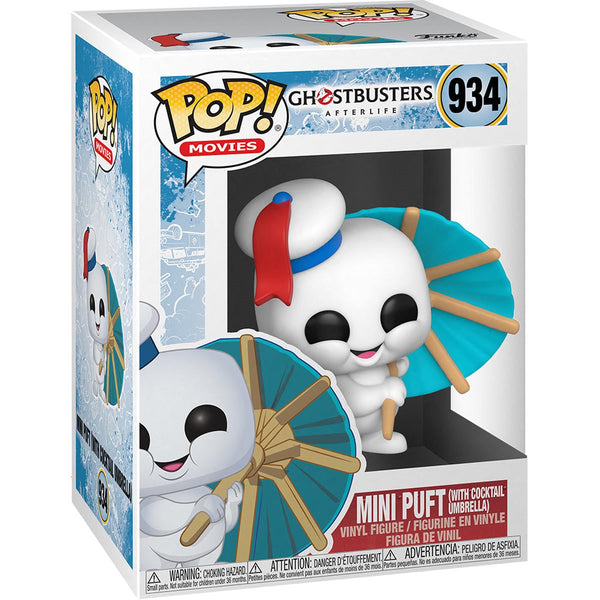 POP Figure: Ghostbusters Afterlife #0934 - Mini Puft with Cocktail Umbrella