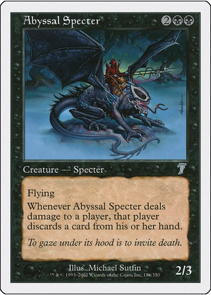 Abyssal Specter (7ED-U-FOIL)