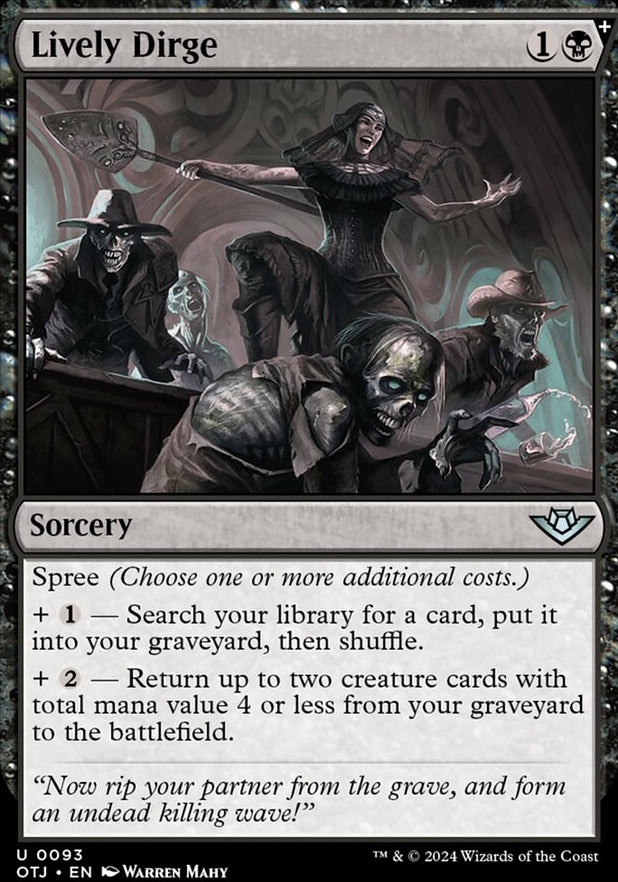 Lively Dirge [#0093] (OTJ-U-FOIL)